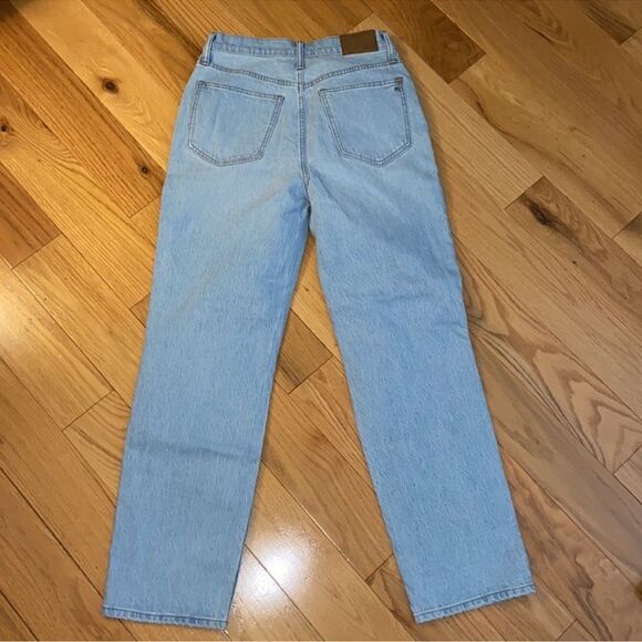 Madewell The Perfect Vintage Straight Jean NWT distressed B18 - Picture 10 of 11